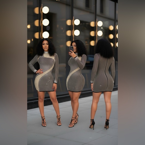 CRYSTAL MIRAGE DRESS - Picture 9 of 13